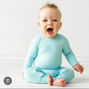 Little Sleepies Aquamarine Crescent Zippy